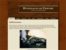 Tablet Screenshot of hunde-salon.com